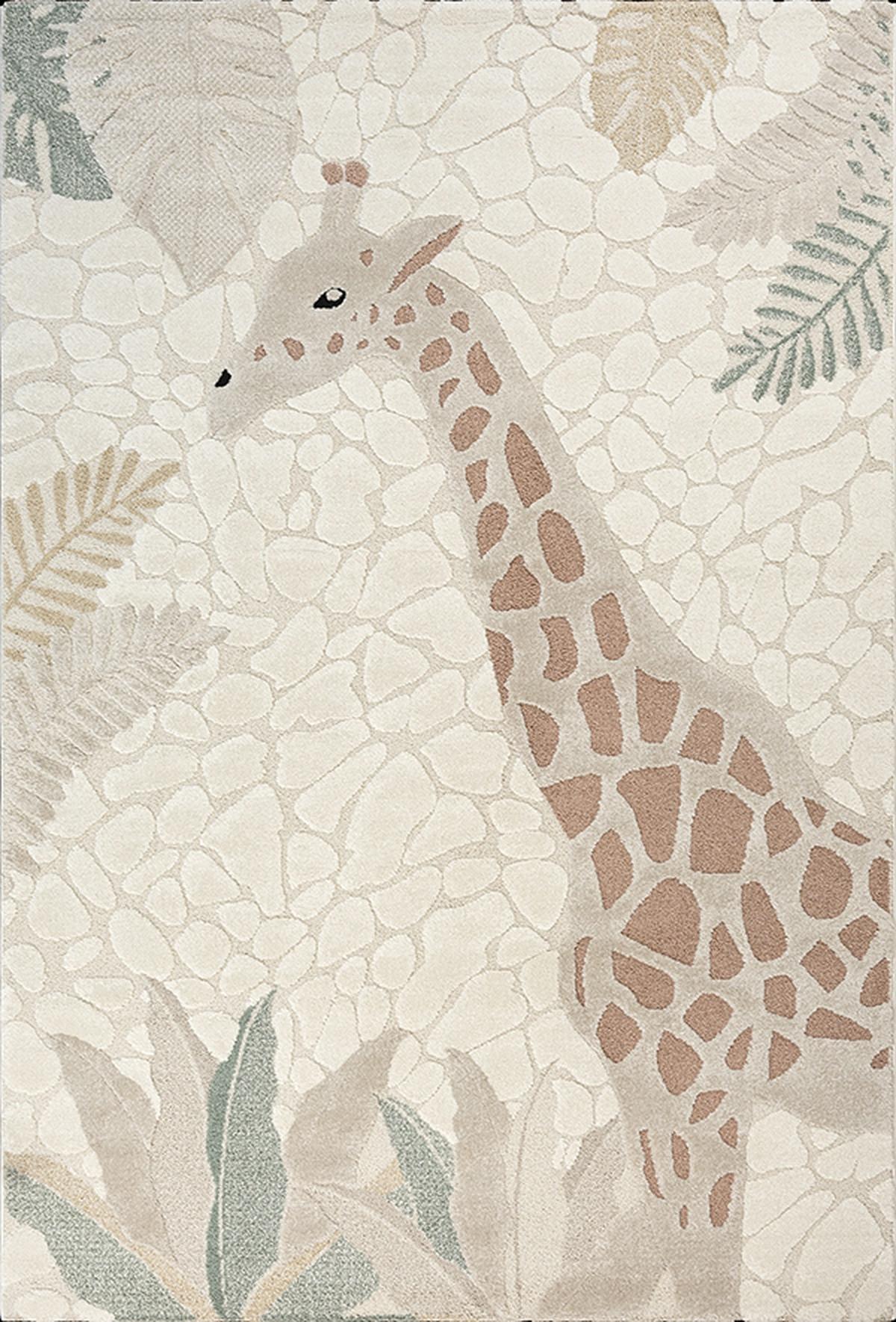 KINDERTEPPICH Kurzflor VELT Polypropylen Creme 80 x 150 cm - Beige, Textil (80/150cm) - KADIMA DESIGN
