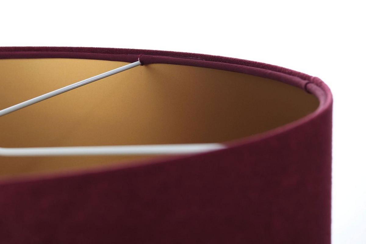 HÄNGELEUCHTE Gold 30/20 cm - Lila/Goldfarben, Kunststoff (30/0.45/20cm) - ONZENO