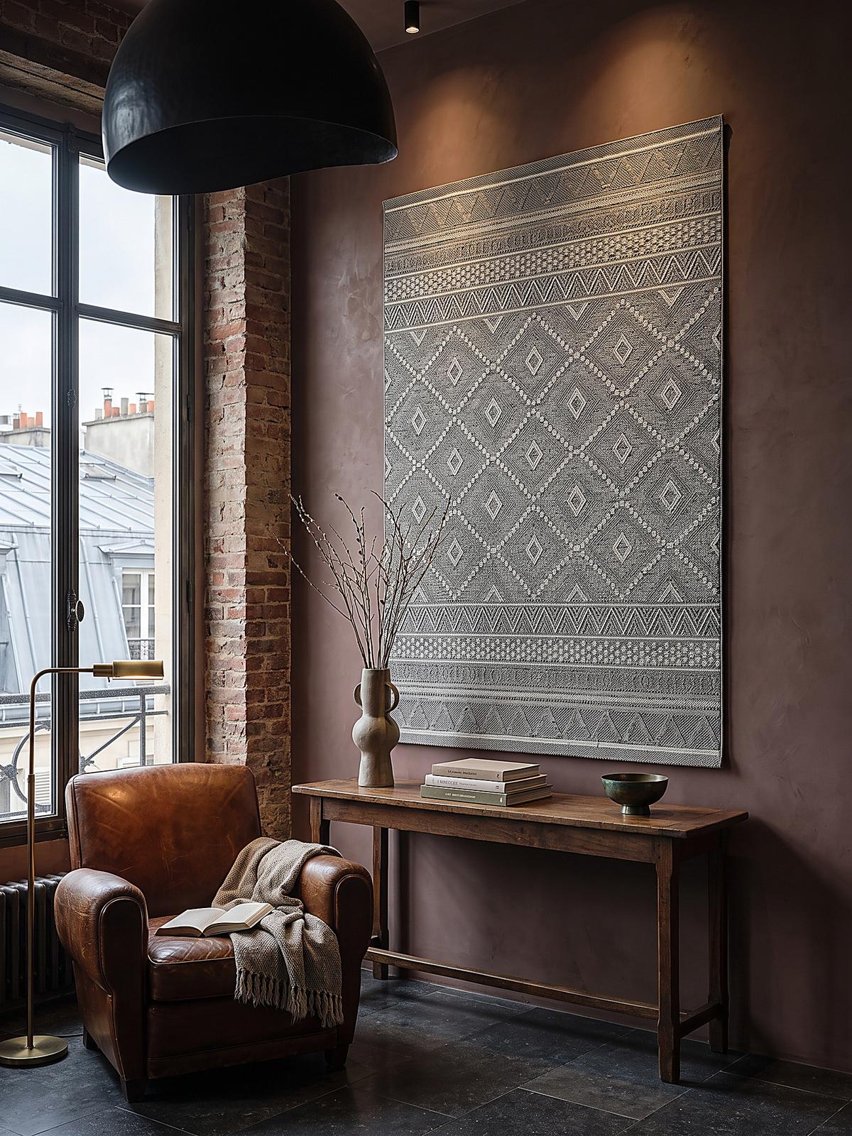 TEPPICH Flachgewebe ESERA Ethno-Rauten Polypropylen Grau 80 x 150 cm - Grau, Textil (80/150cm) - KADIMA DESIGN