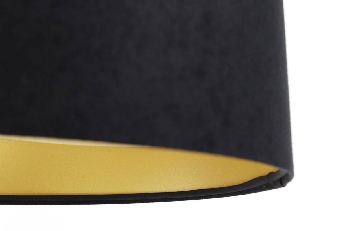 HÄNGELEUCHTE Schwarz 40/20 cm - Schwarz/Weiß, Kunststoff (40/0.4/20cm) - ONZENO