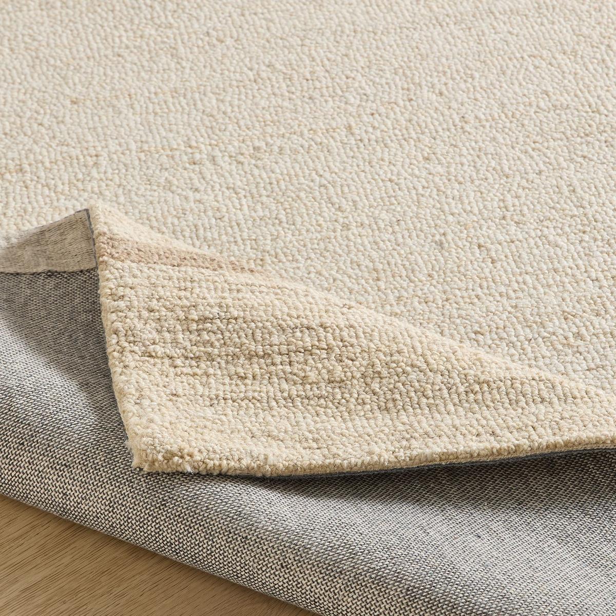 TUFTTEPPICH Natur Loop 70x140 cm - Weiß, Textil (70/140cm) - Natur Pur