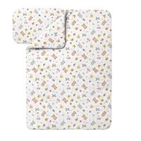 BABY Bambus-Bettwäsche Candycute - Weiß, Textil (90/120cm) - waldin