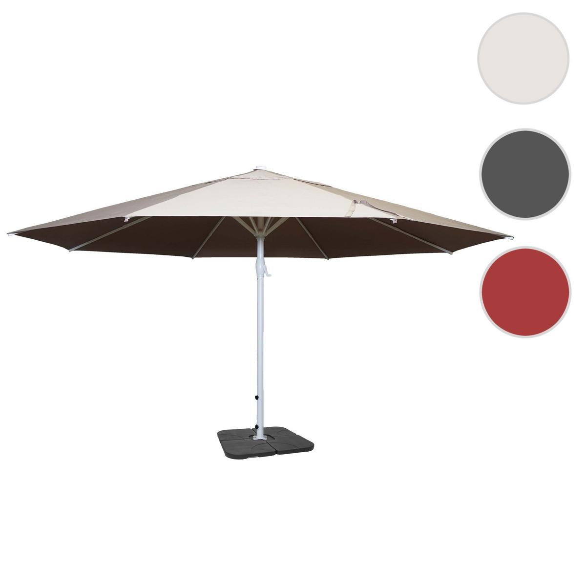 SONNENSCHIRM Cremeweiß - Weiß, Textil (500/500cm) - MCW