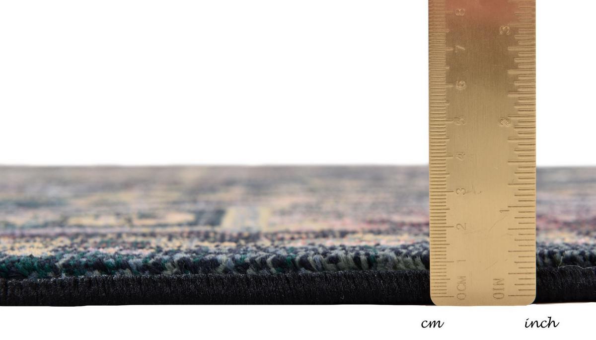 WEBTEPPICH Gabiro 856 240x240 cm - Grün, Textil (240/240cm) - THEKO