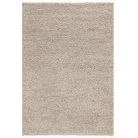 WOLLTEPPICH handgewebt MEDWAY, einfarbig, Beige, 80 x 150 cm - Beige, Textil (150/80cm) - KADIMA DESIGN