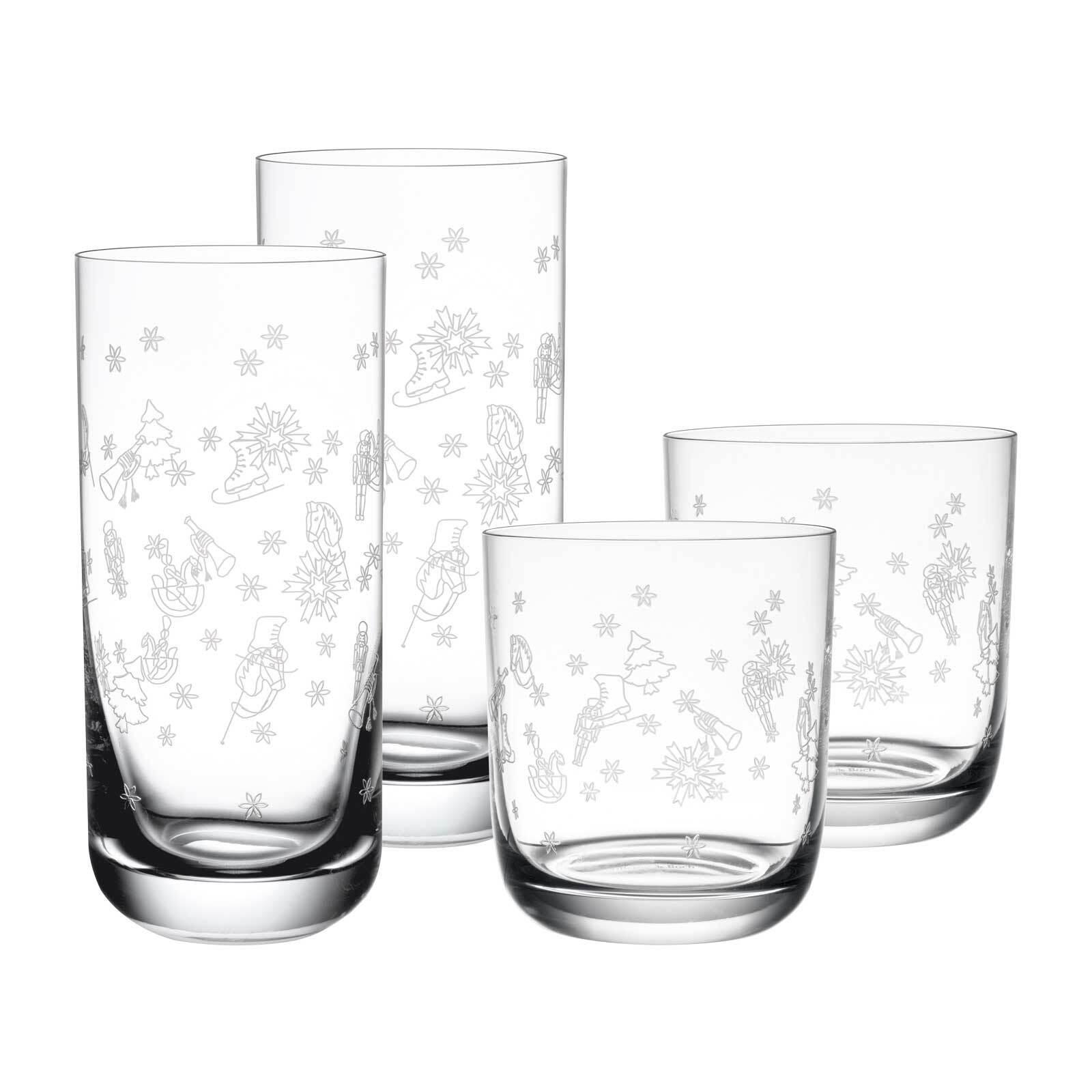 TRINKGLÄSER-SET Toy's Delight transparent 4-tlg. - Transparent, Glas - Villeroy & Boch