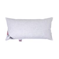 KOPFKISSEN 40/80 cm, Daunenkissen medium-weich - Weiß, Textil (40/80cm) - Homescapes
