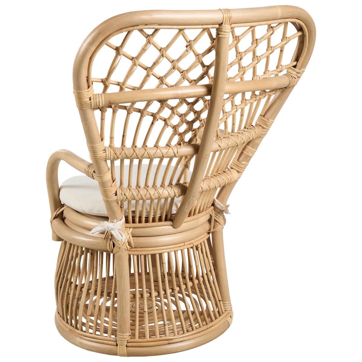 KINDERSESSEL Naturfarben Temeni - Naturfarben, Naturmaterialien (53/71/48cm) - Beliani