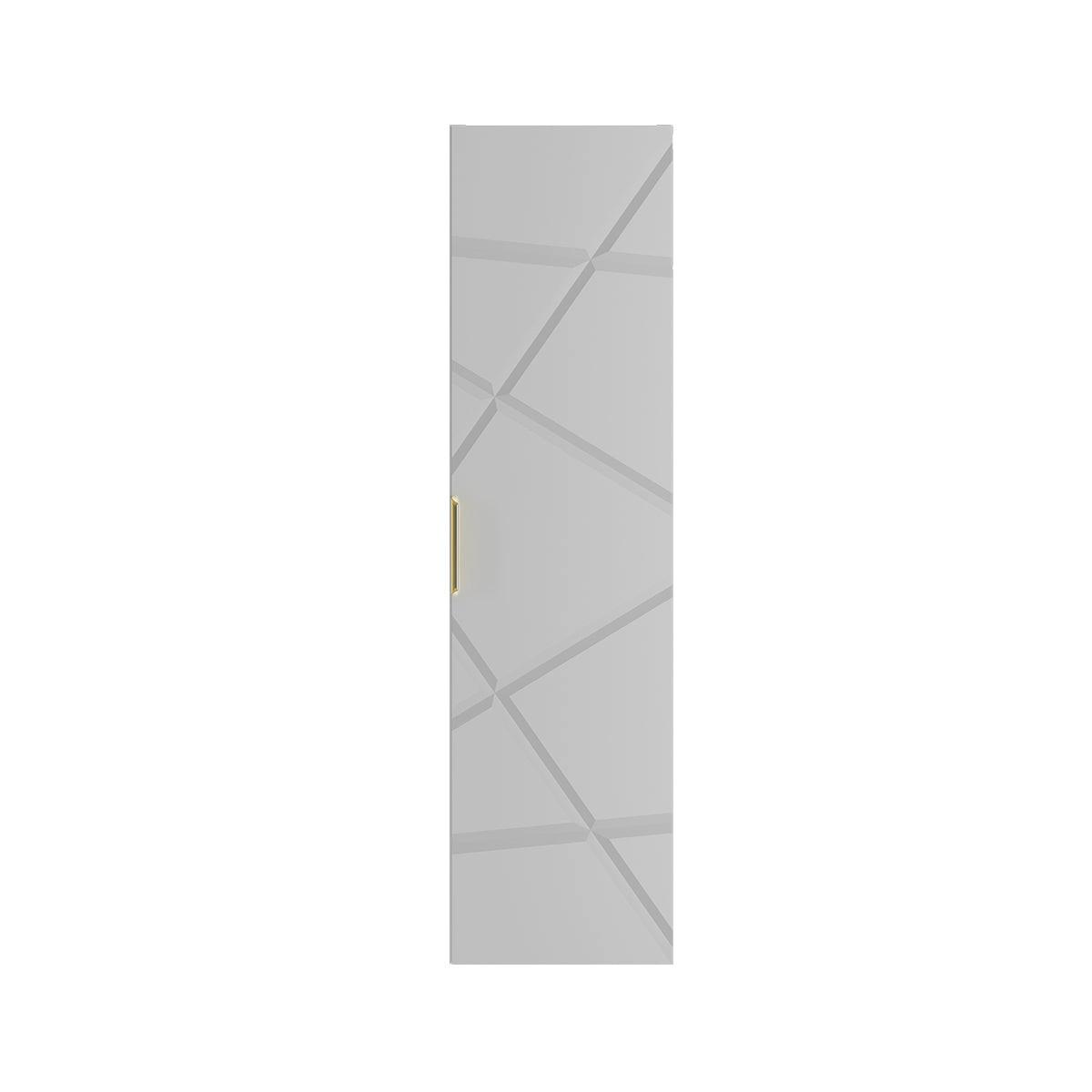 HOCHSCHRANK Aurora Weiß - Weiß, Holzwerkstoff (34.5/130/31.8cm) - Petits-meubles