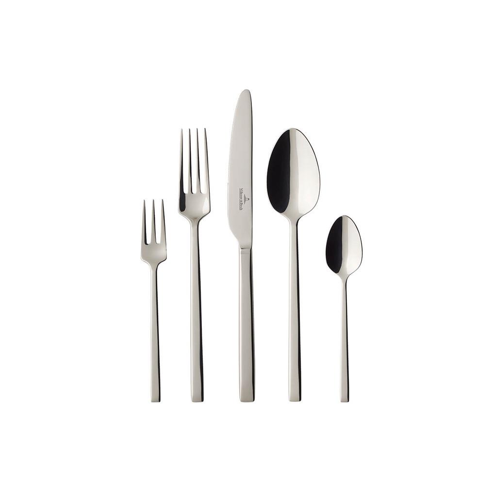 TAFELBESTECK La Classica silber 180-tlg. - Silberfarben, Metall - Villeroy & Boch