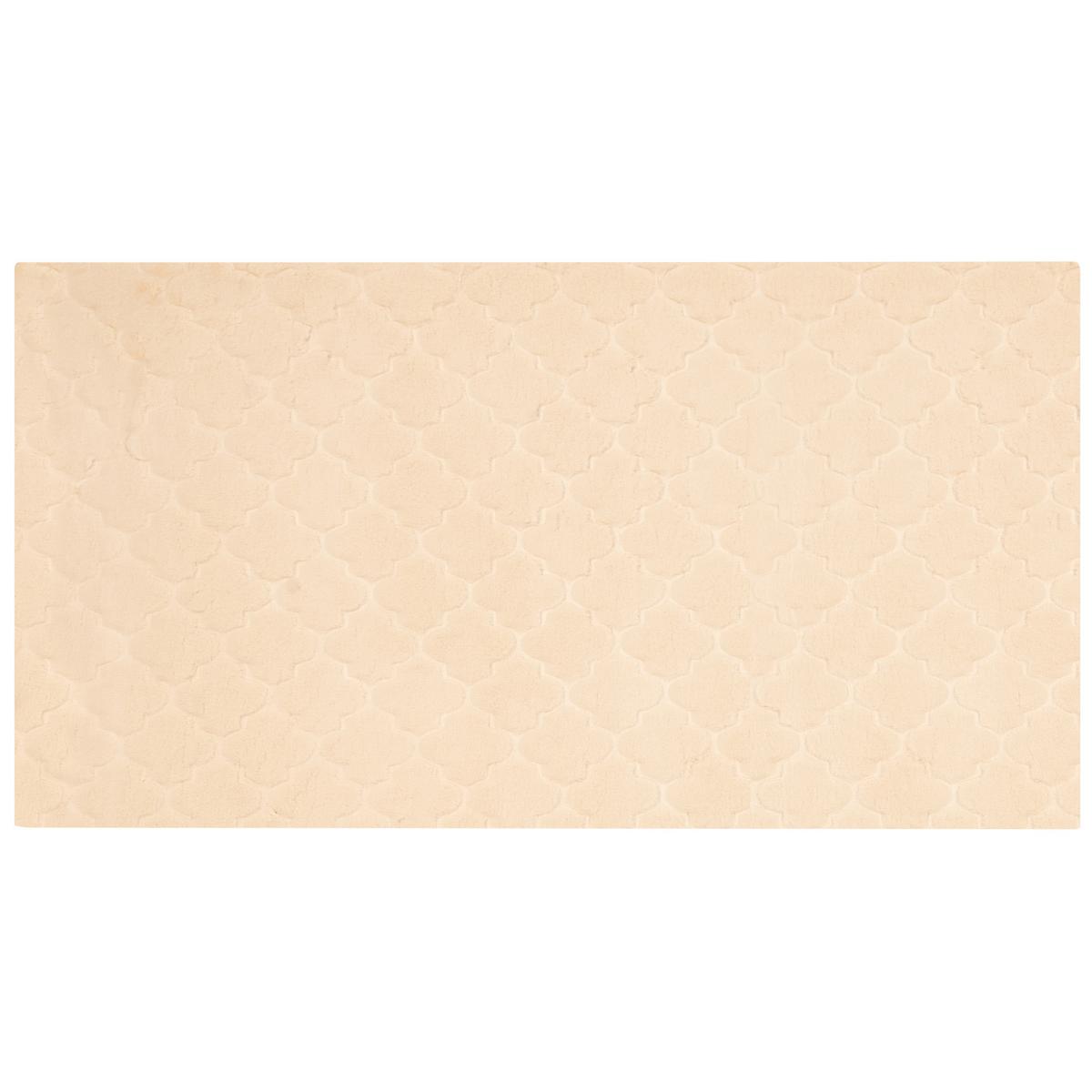 SHAGGY-KUNSTFELLTEPPICH Gharo 150/80 cm - Beige, Kunststoff (80/150cm) - Beliani