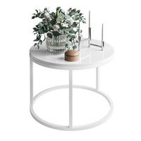 COUCHTISCH CIRI Hochglanz - Weiß, Holzwerkstoff (60/60/42cm) - Lookway