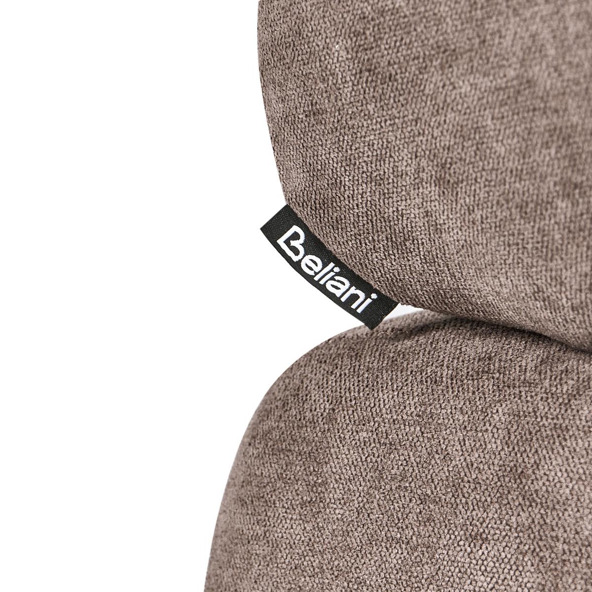 3-SITZER-SOFA Stoff Braun Hovden - Braun, Textil (210/69/95cm) - Beliani
