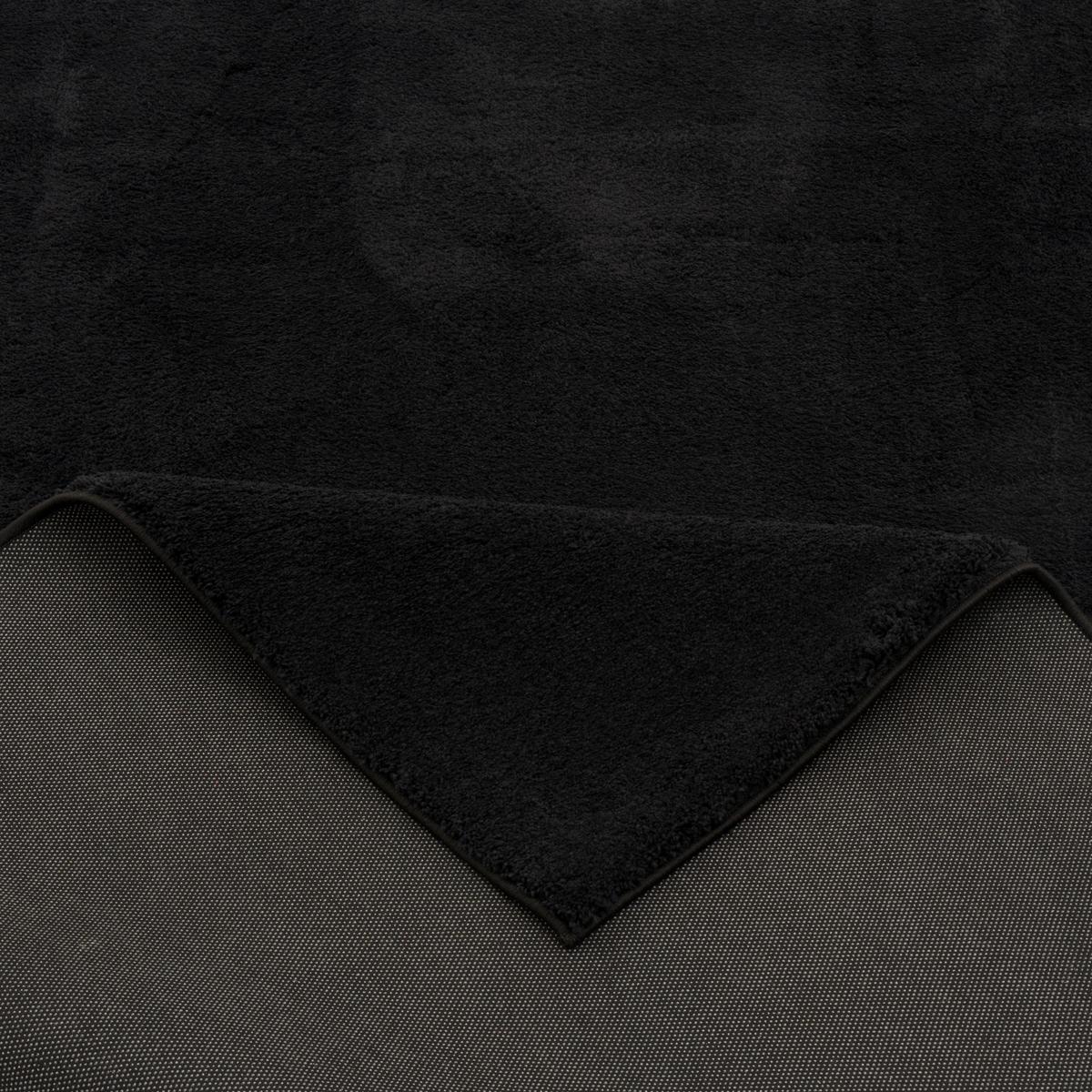 HOCHFLOR LANGFLOR SUPER SOFT TEPPICH SILKY - Schwarz, Textil (80/150cm) - Pergamon