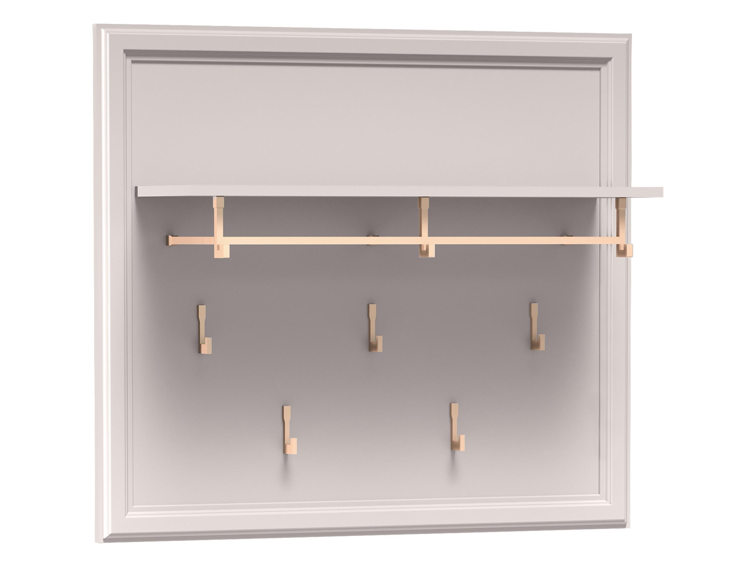 KLEIDERHAKENBRETTER Windsor W-22 - Kaschmir, Holzwerkstoff (100/92/25cm) - MIRJAN24