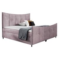 BOXBETT Bergamo Lux - H3 - Violett, Holz (160/200cm) - MIRJAN24