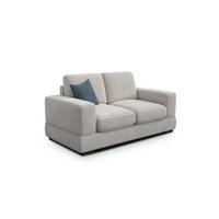 SOFA OTTO 2-Sitzer, creme - Creme/Schwarz, Holz/Textil (171/89/98cm) - Wozimo