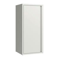 AKTENSCHRANK Burlöv - Weiß, Metall (40/88/35cm) - [en.casa]
