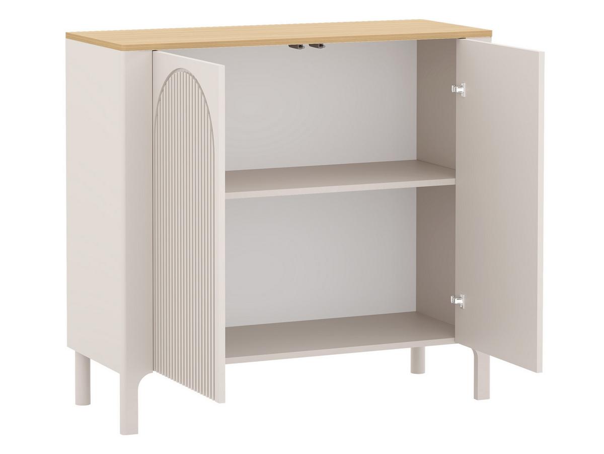 KOMMODE Marbella 02 - Kaschmir, Holzwerkstoff (103/96/41cm) - MIRJAN24