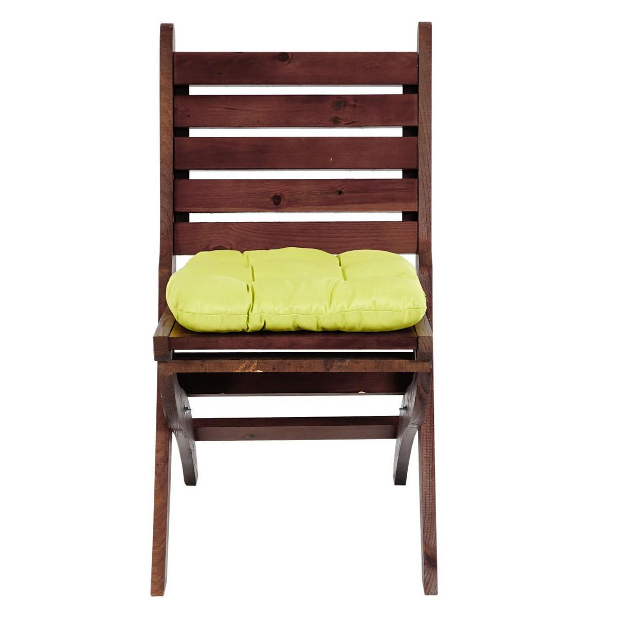 SITZKISSEN MILANO eckig Hellgrün 2er-Set - Hellgrün, Textil (8/38/41cm) - MCW