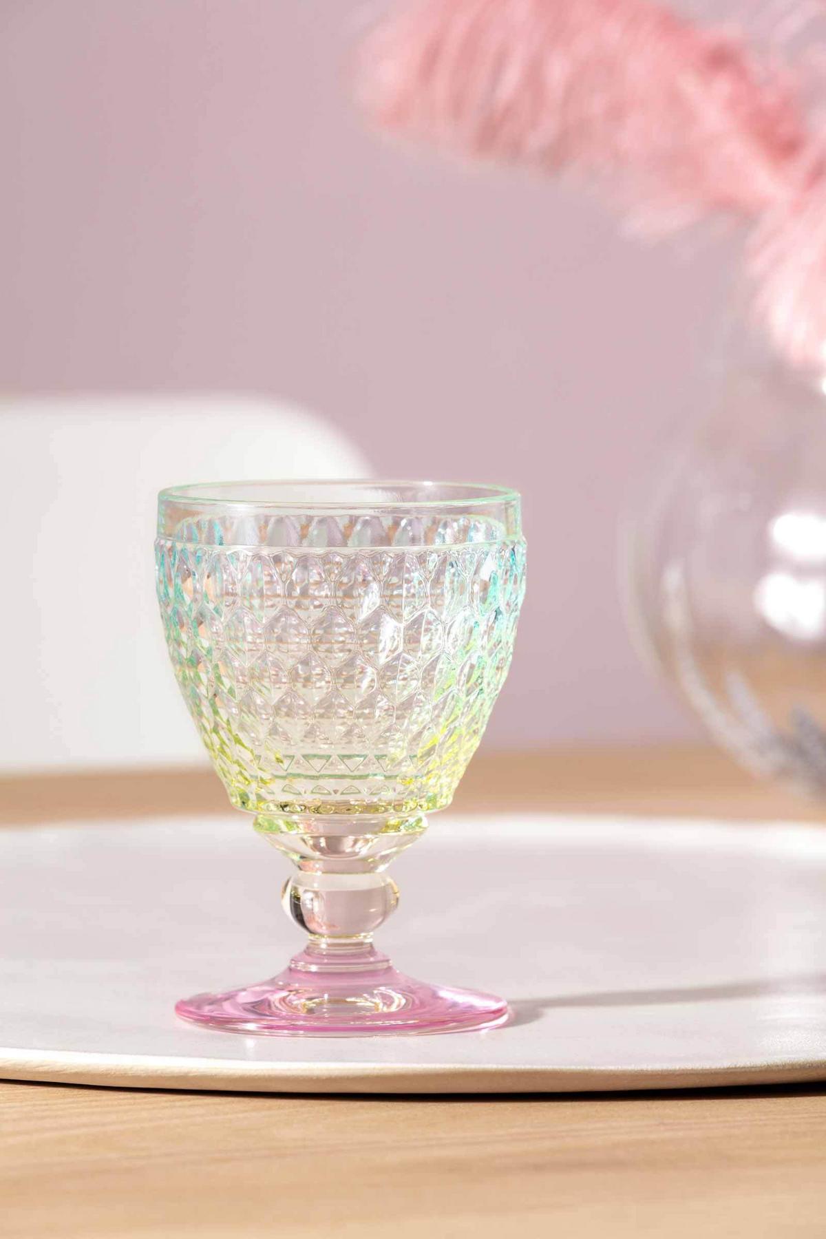 WEISSWEINGLÄSER Boston Pearl bunt 125 ml 4er Set - Multicolor, Glas (0.125L) - Villeroy & Boch