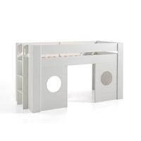 HOCHBETT Karella 215x120x96 aus MDF in Weiß - Weiß, Holzwerkstoff (90/200cm) - 58aufmkessel
