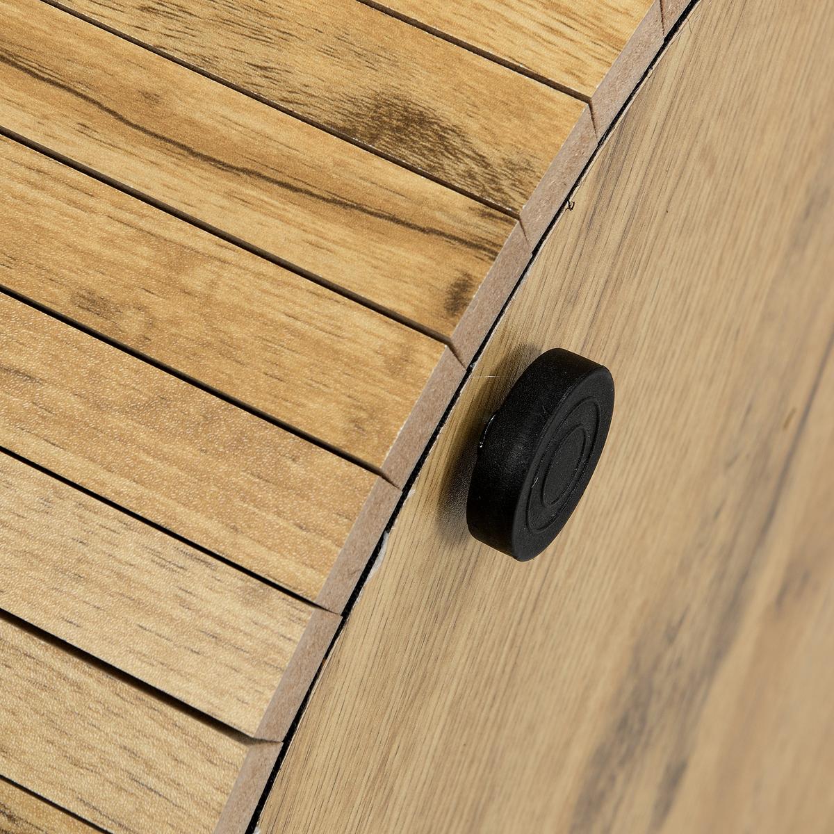 COUCHTISCH-SET Rund Ø75/50 cm Naturholzoptik im Skandi-Design - Naturfarben, Holzwerkstoff (75/75/36cm) - Urban Meuble
