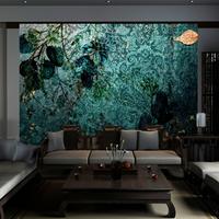 SELBSTKLEBENDE FOTOTAPETE Grün 98/70 cm - Grün, Kunststoff/Textil (98/1cm) - KUNSTLOFT