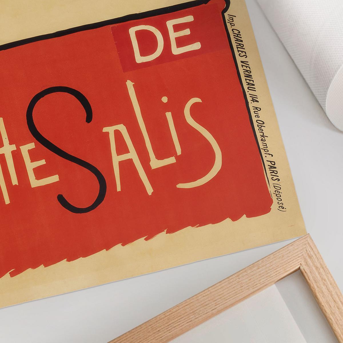 POSTER - 42x59 cm - Théophile Steinlen - Tournée du Chat Noir - Schwarz, Textil (42/59/0.1cm) - TULUP