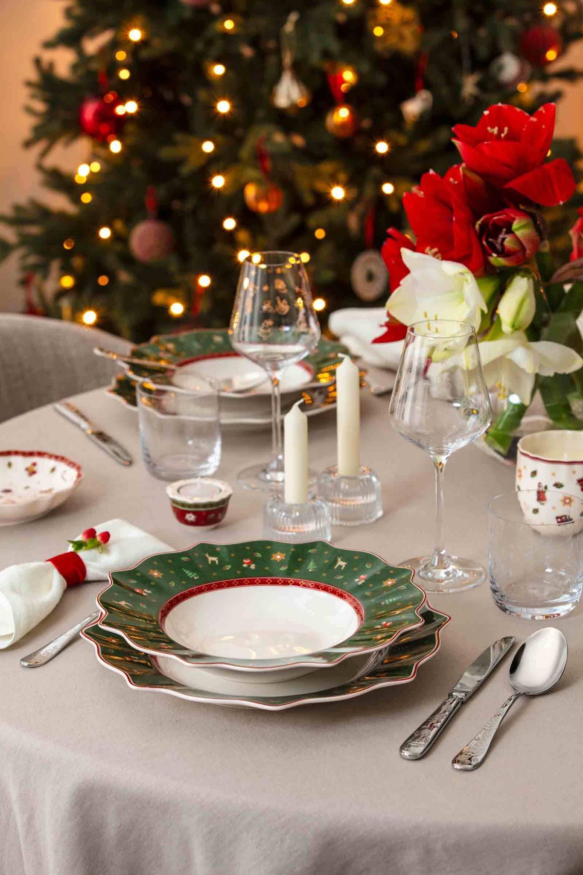 SUPPENTELLER Toy's Delight grün ø 26 cm 6er Set - Grün, Keramik (26cm) - Villeroy & Boch