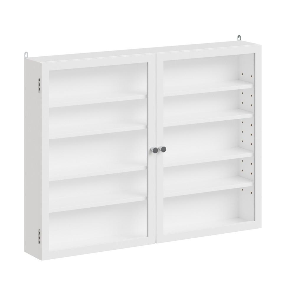 WANDSCHRANK zur Sammlungspräsentation FSB113-W - Ahornfarben, Fell (80/60/12.2cm) - SoBuy