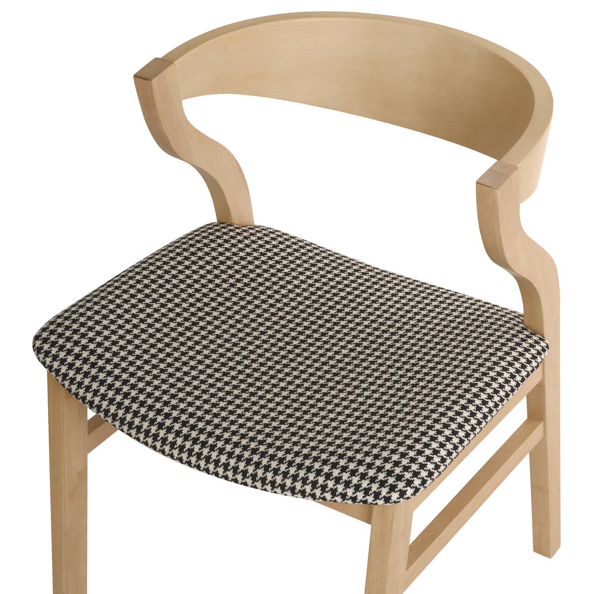 ESSZIMMERSTUHL 2er-Set Braun Maroa - Schwarz/Braun, Holzwerkstoff (51/72/46cm) - Beliani