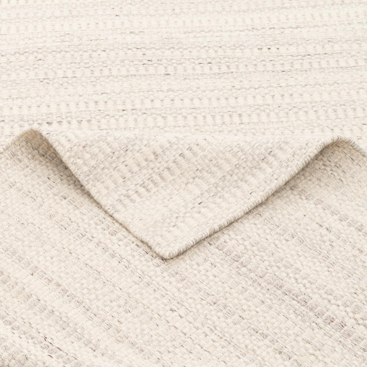 NATUR TEPPICH WOLLE SKANDI MELIERT - Creme, Textil (70/130cm) - Pergamon