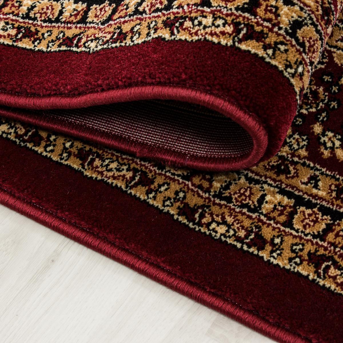 TEPPICH Kurzflor TANNHEIM in Rot, orientalisch, 160 x 230 cm - Rot, Textil (230/160cm) - KADIMA DESIGN
