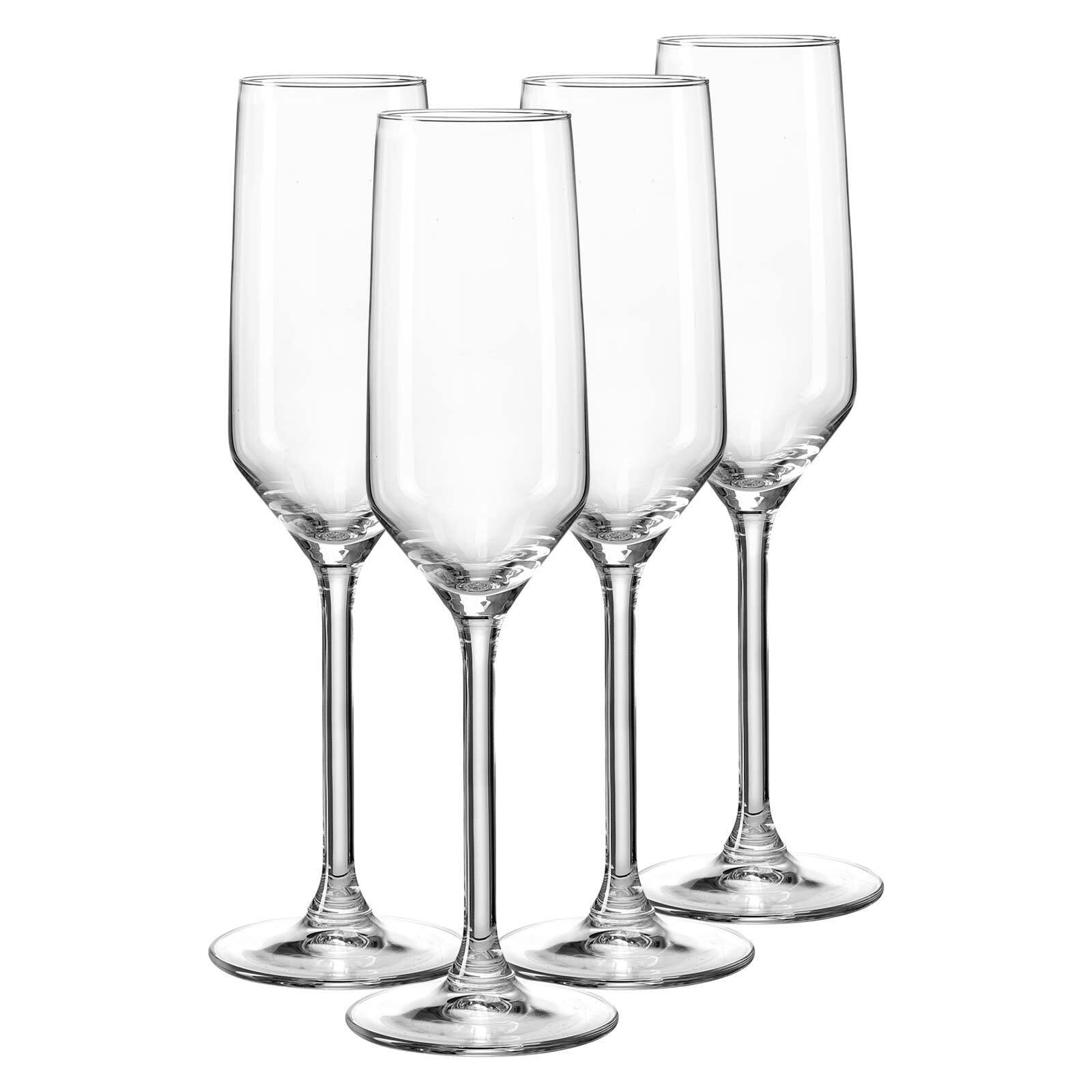 SEKTGLÄSER Rumba transparent 220 ml 4er Set - Transparent, Glas (0.22L) - Ritzenhoff Breker