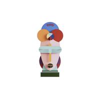 WANDDEKO Geos Gesicht 4.9/35.3 cm - Multicolor, Wellpappe (4.9/35.3/17cm) - Studio Roof
