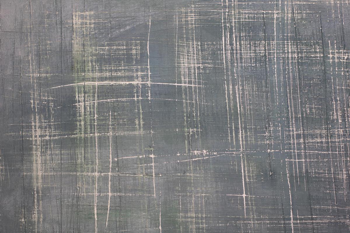 ACRYLBILD HANDGEMALT 60/90 cm - Blau/Beige, Holz/Textil (60/90cm) - KUNSTLOFT