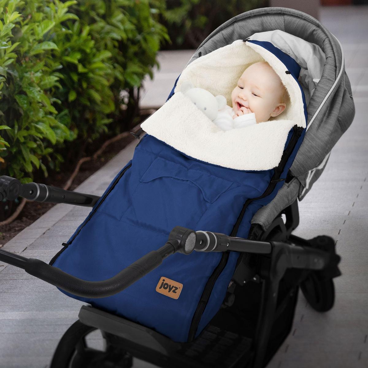 BABYFUSSSACK - Dunkelblau, Textil (48/10/94cm) - Joyz