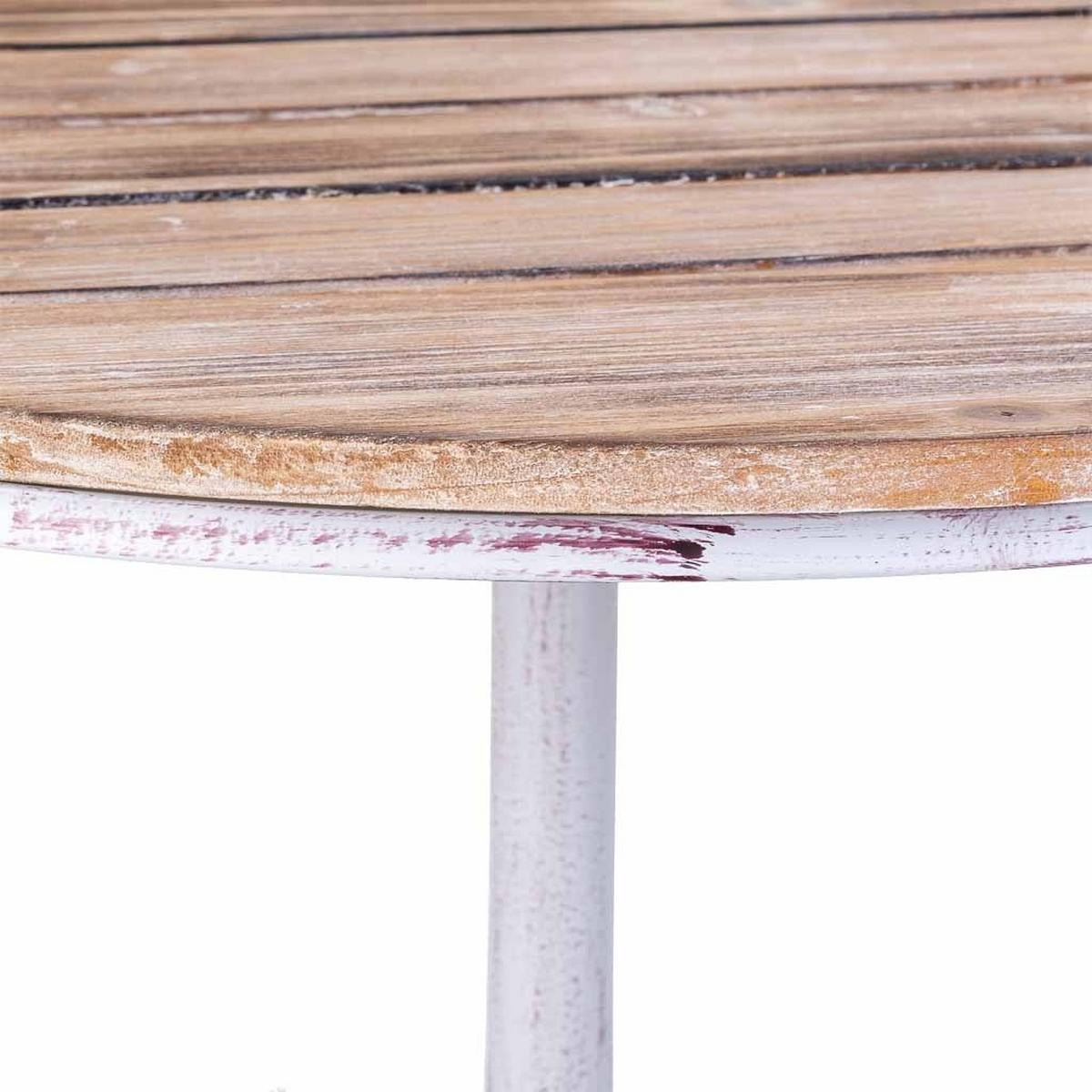 TISCH, weiß, 62x78cm - Weiß, Holz (62/62/78cm) - Wanderlust
