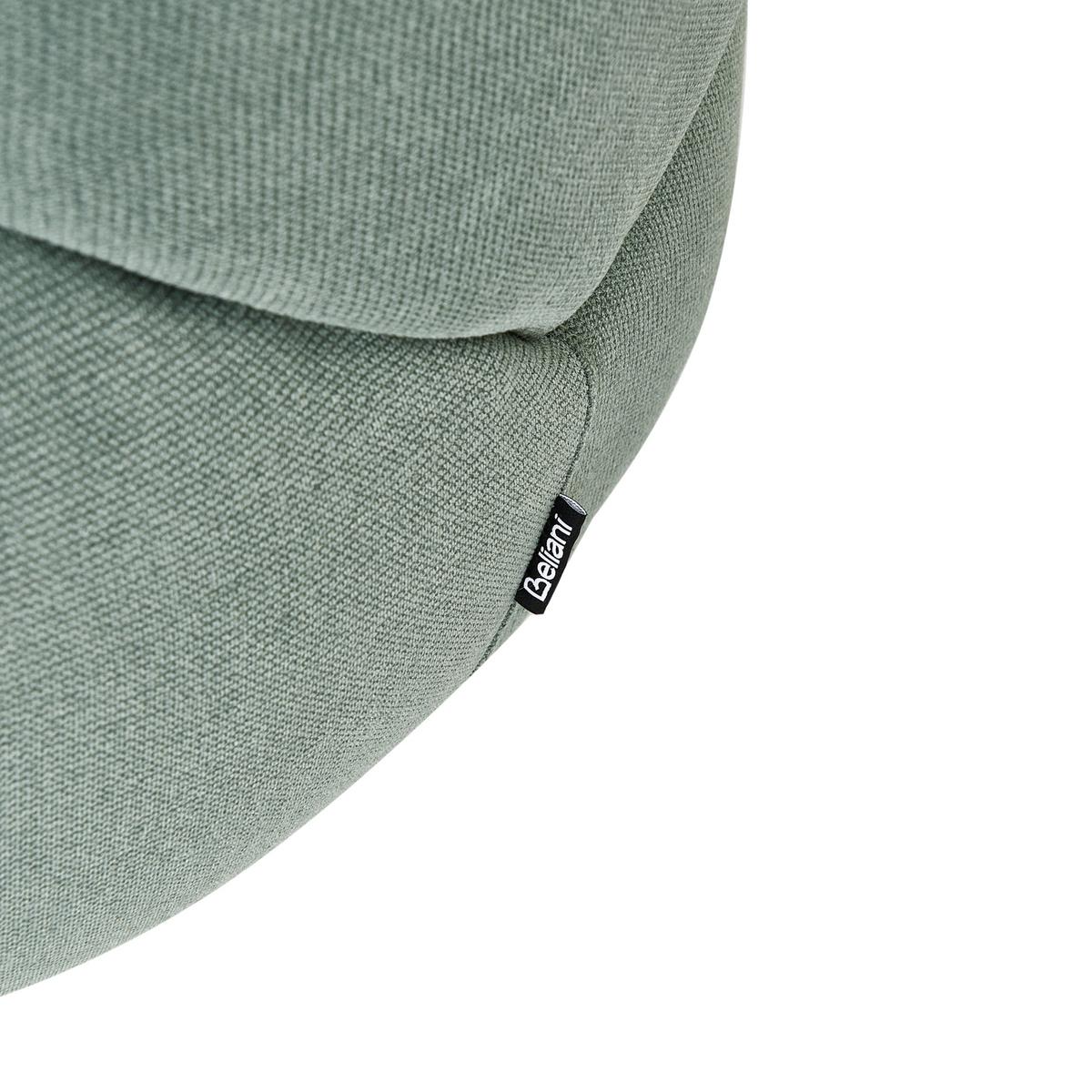 SESSEL Hellgrün Lejre - Goldfarben/Hellgrün, Textil (92/70/83cm) - Beliani