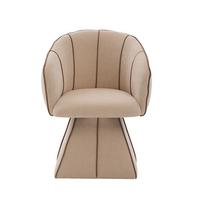 DREHSTUHL 360° Chenille Ergonomischer Sessel Wohnzimmer & Schlafzimmer - Sahara, Textil (56/74.5/54cm) - Urban Meuble