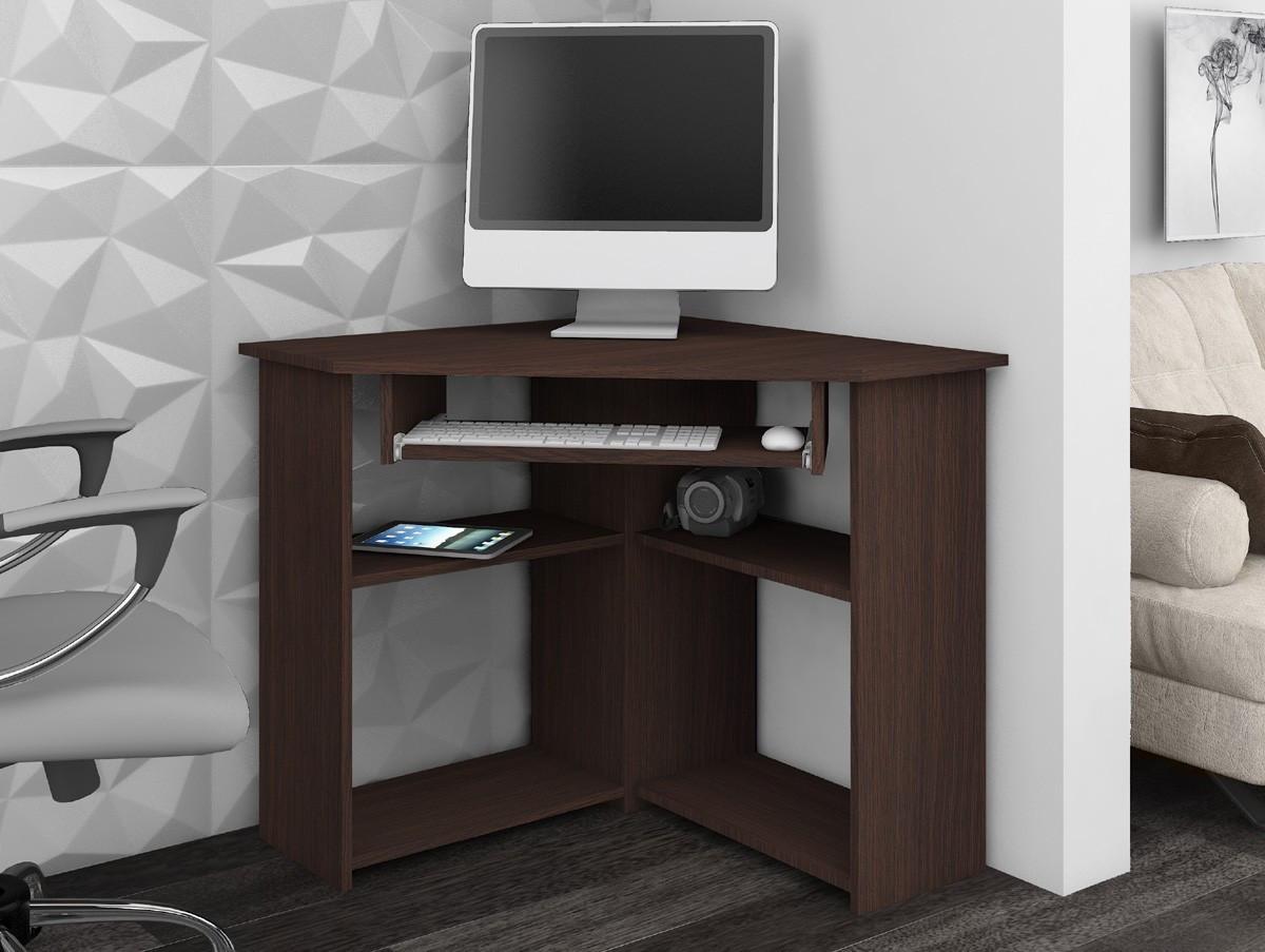 SCHREIBTISCH Dunkelbraun 74/80/80 - Dunkelbraun, Holzwerkstoff (153/54/74cm) - RAUMHIRSCH FURNITURE