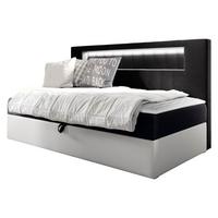 BOXBETT Gold Junior 2 - H3 - Schwarz/Weiß, Holz (90/200cm) - MIRJAN24