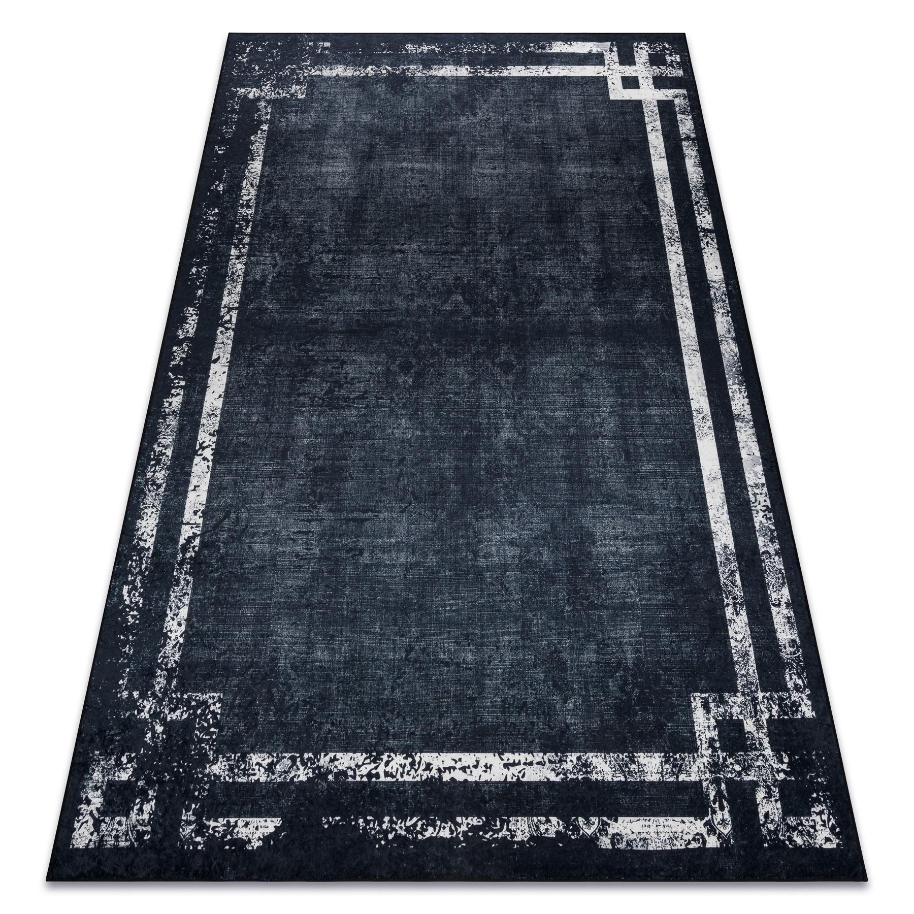 TEPPICH Andre 160/220 cm - Schwarz, Textil (160/220cm) - rugsX