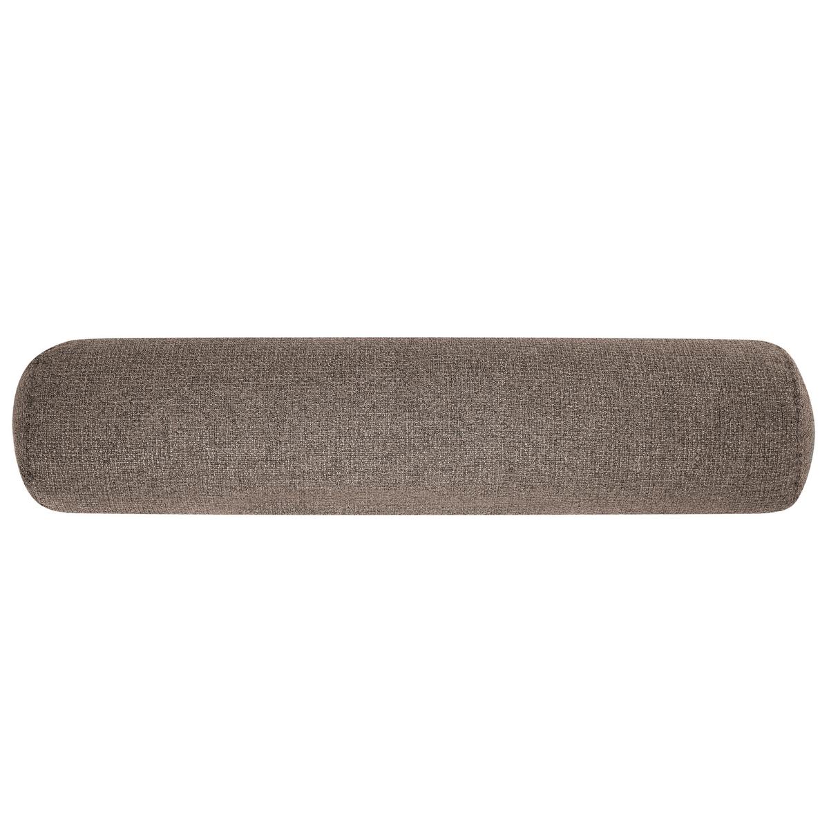 CHAISELONGUE-LINKSSEITIGE Stoff Taupe Yvoire - Taupe/Beige, Textil (68/72/151cm) - Beliani