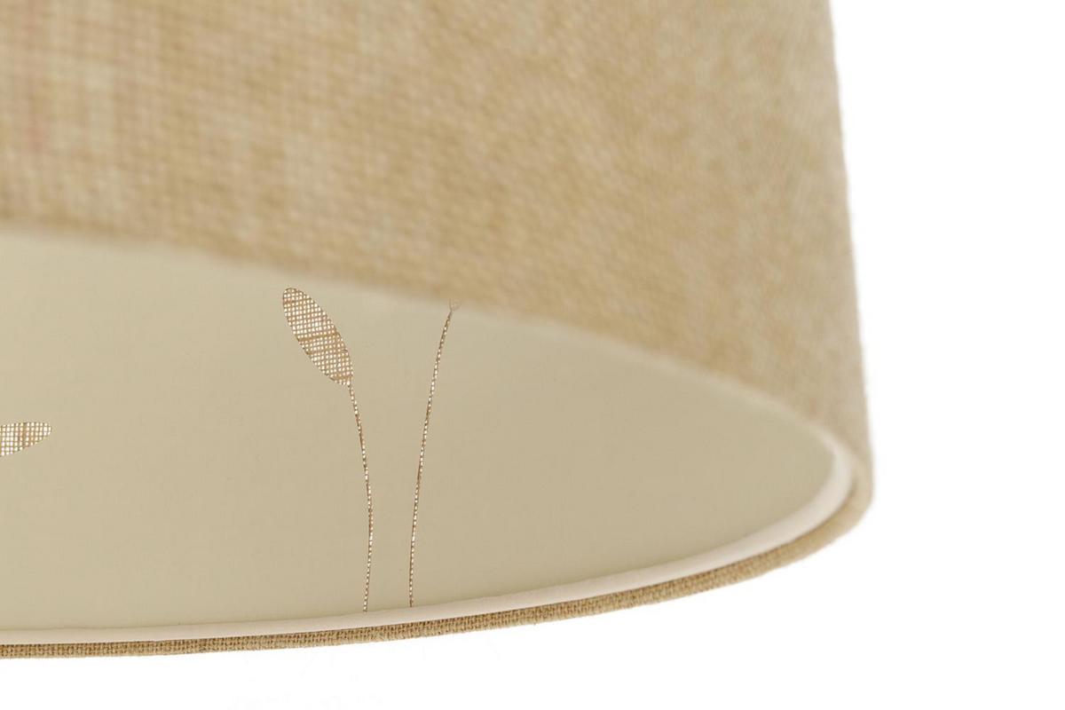 HÄNGELEUCHTE Beige 40/90 cm - Beige, Kunststoff (20/0.4/90cm) - ONZENO