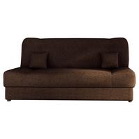 SCHLAFSOFA Jonas - Braun, Holz/Textil (195/86/87cm)