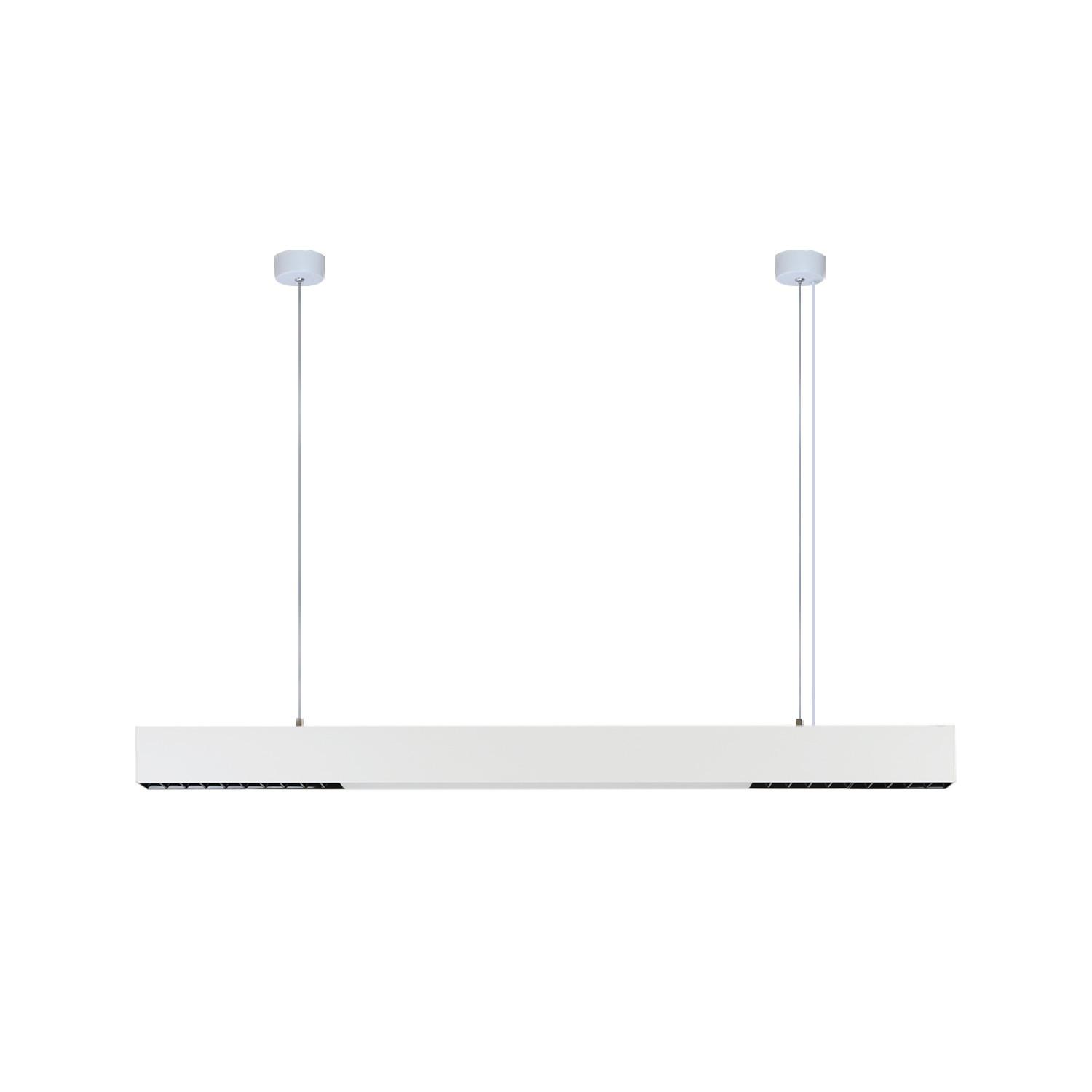 PENDELLEUCHTE Aura 107/4/160 cm - Weiß, Metall (107/4/160cm) - Nettlife