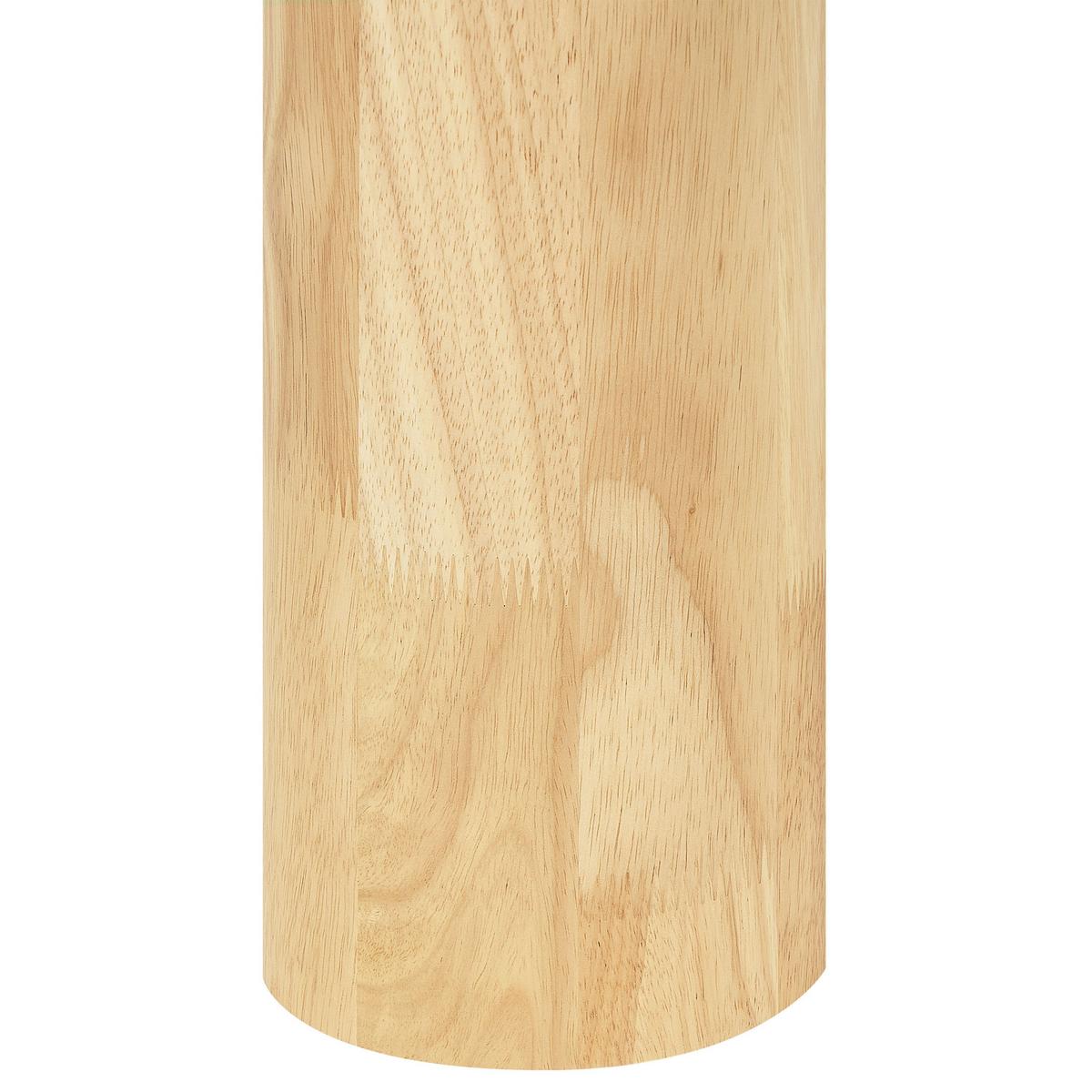 ESSTISCH 120/76 cm Hellbraun Rund Orin - Hellbraun, Holzwerkstoff (120/120/76cm) - Beliani