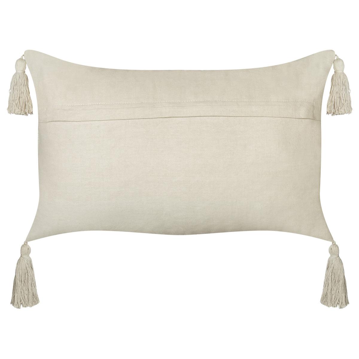 DEKOKISSEN 2er-Set Beige 30/50 cm Caesia - Beige, Textil (30/50cm) - Beliani